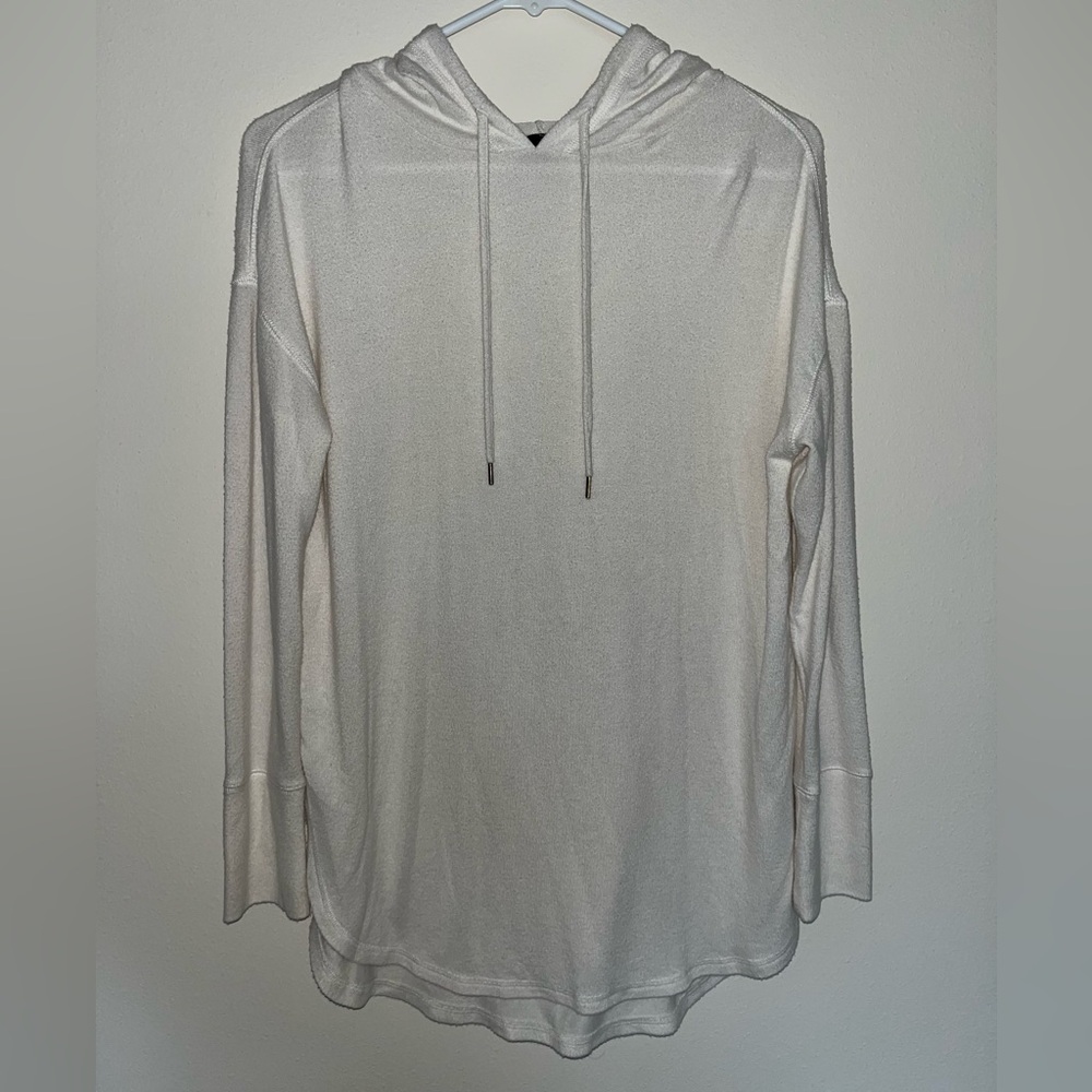 Ivory Hooded Sweatshirt